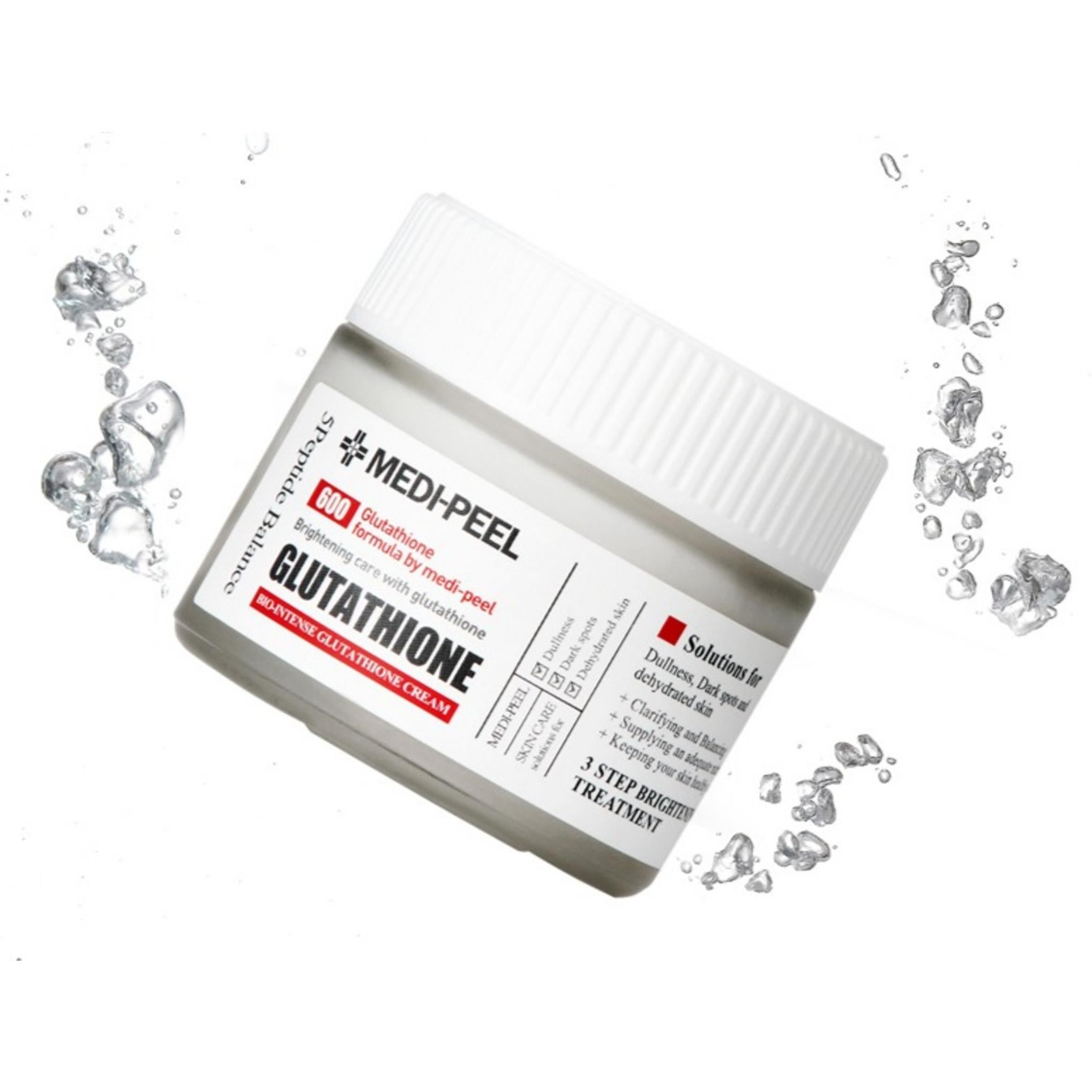 メディピール リーフトックス アンプル 35ml + バイオ インテンス グルタチオン ホワイトクリーム 50g 2点セット