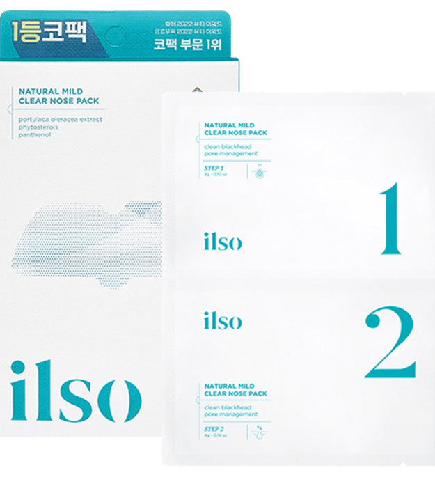 Ilso Natural Mild Clear Nose Pack Bio Cellulose