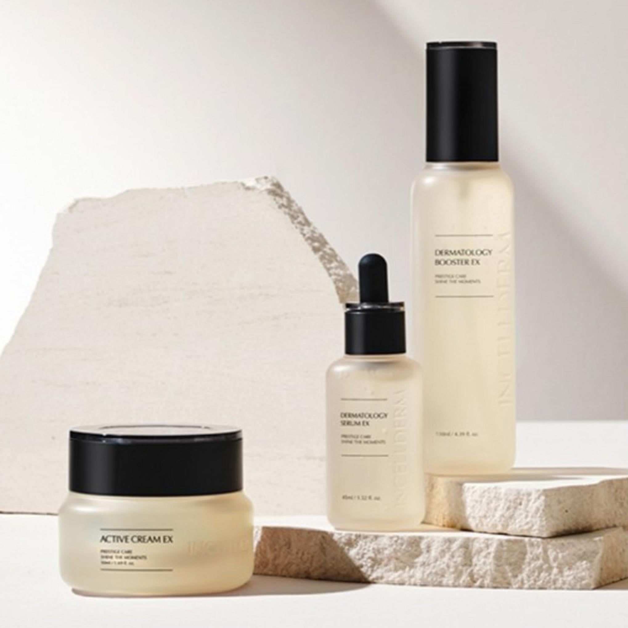 Incellderm Cream Serum Booster Whitening Wrinkle Improvement