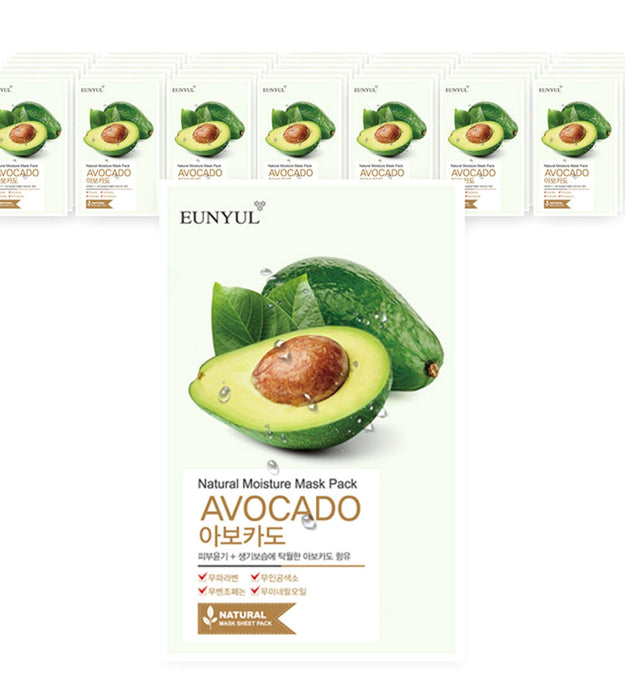 Eunyul Natural Avocado Mask Pack