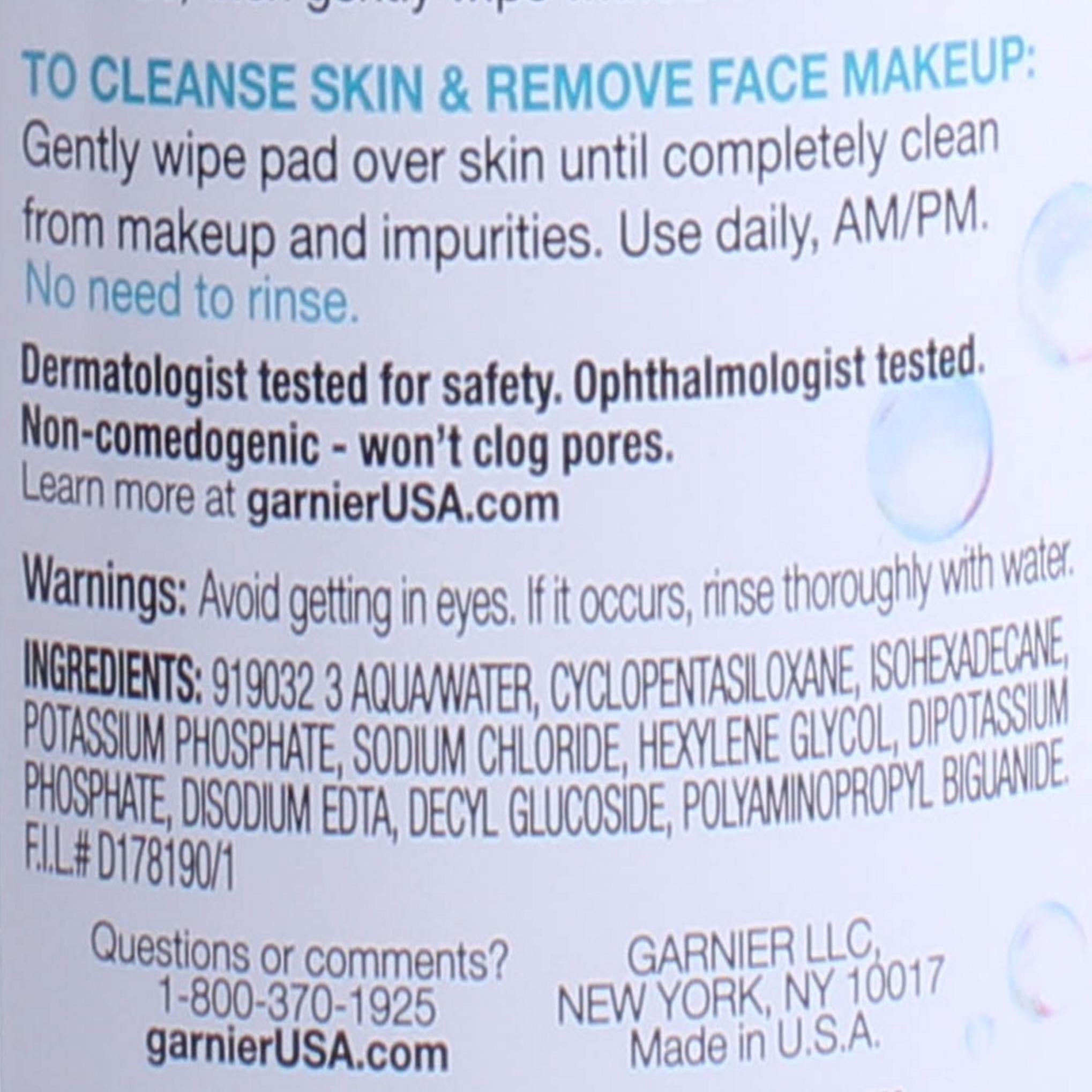 Garnier SkinActive Micellar Cleansing Water Even Waterproof Mascara