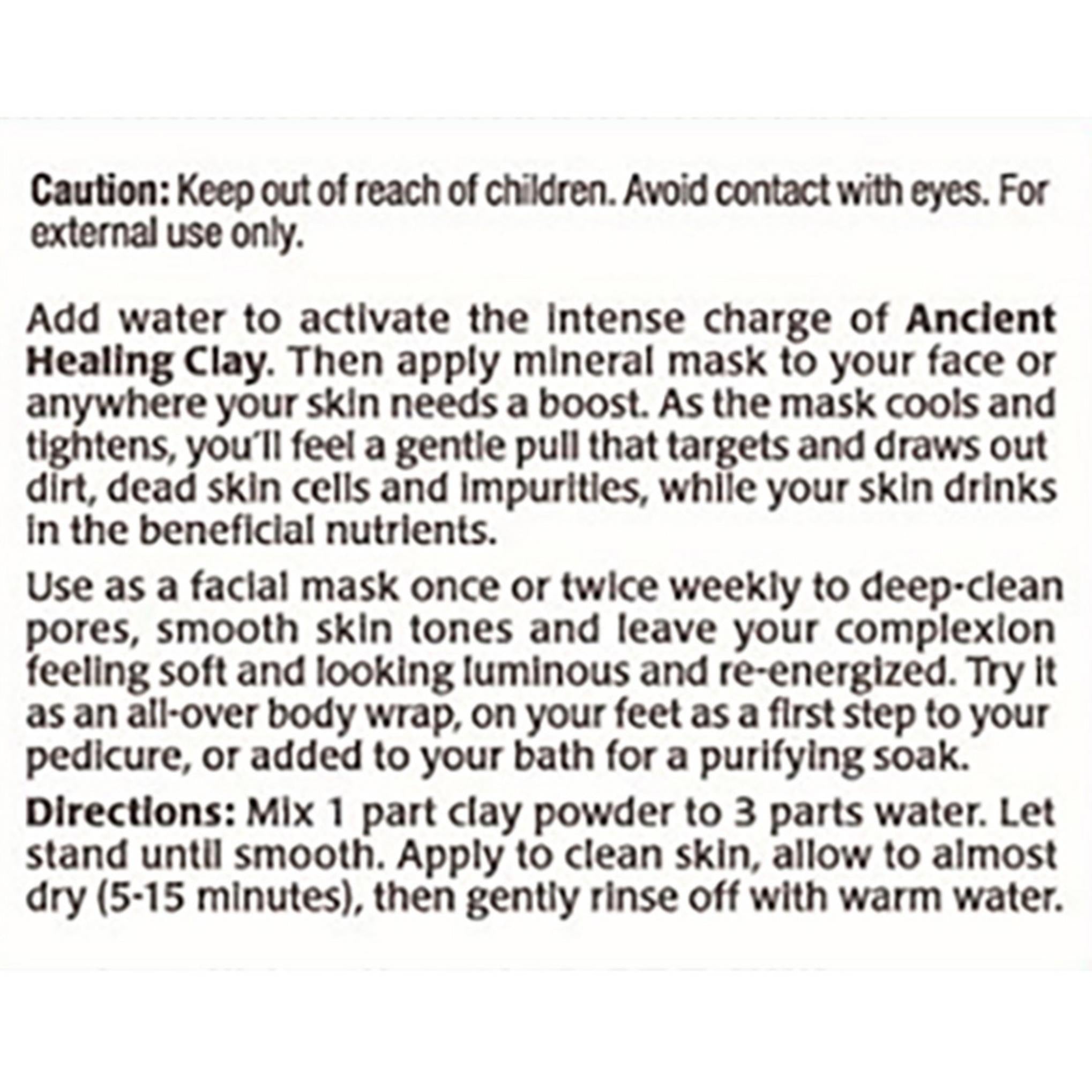 منظف ​​الوجه العميق بالطين العلاجي القديم من ليفينج كلاي