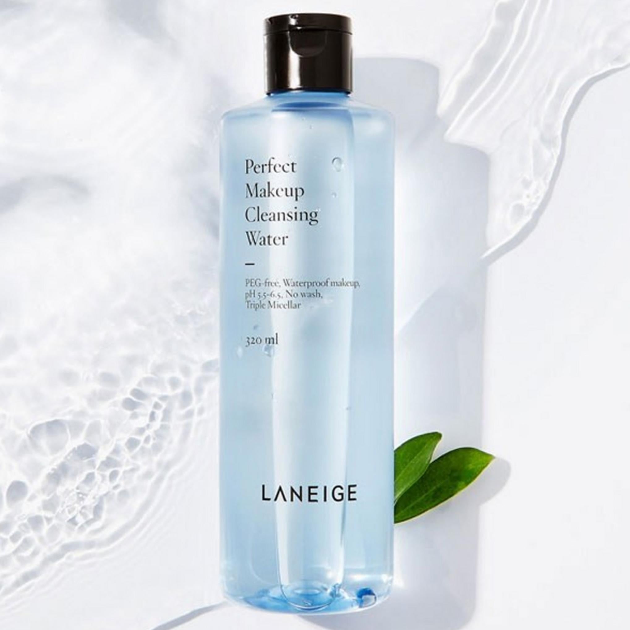 Laneige Acqua Detergente Perfetta per il Trucco 320ml + Amorepacific Cura Base 3 tipi
