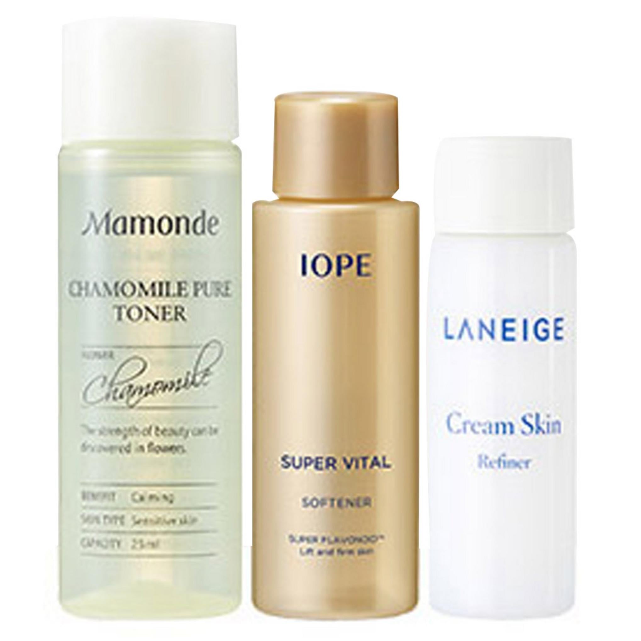 Laneige Acqua Detergente Perfetta per il Trucco 320ml + Amorepacific Cura Base 3 tipi