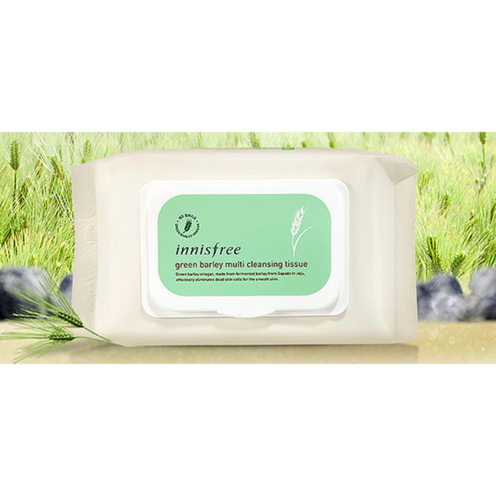 イニスフリー グリーンバーレイ クレンジングティッシュ