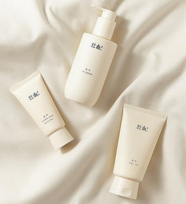 Hanyul Pure Morning Gel Cleanser 200ml + Amorepacific Basic Care 3 types