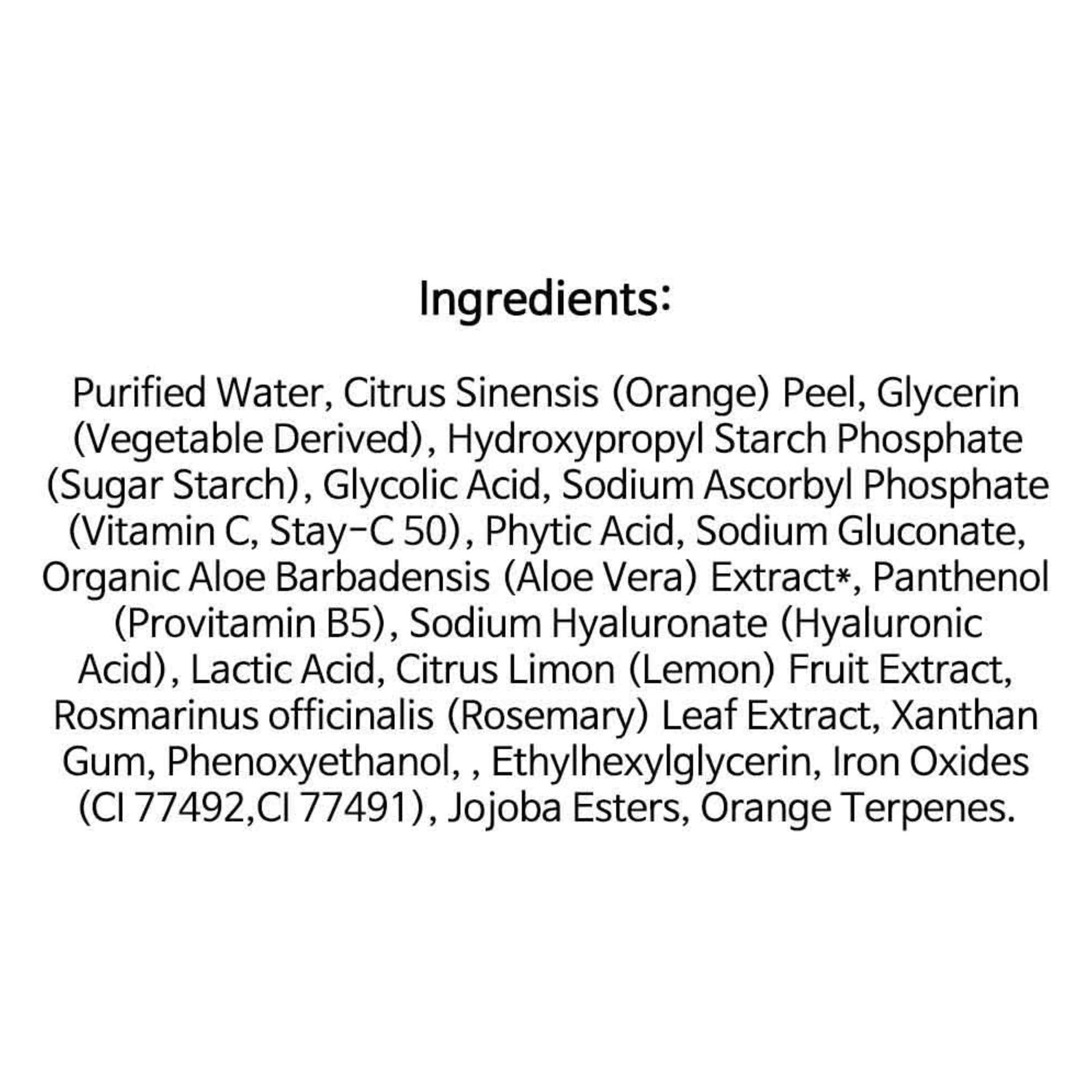 Peeling facial cítrico instantâneo My Vitamin C Instant Radiance