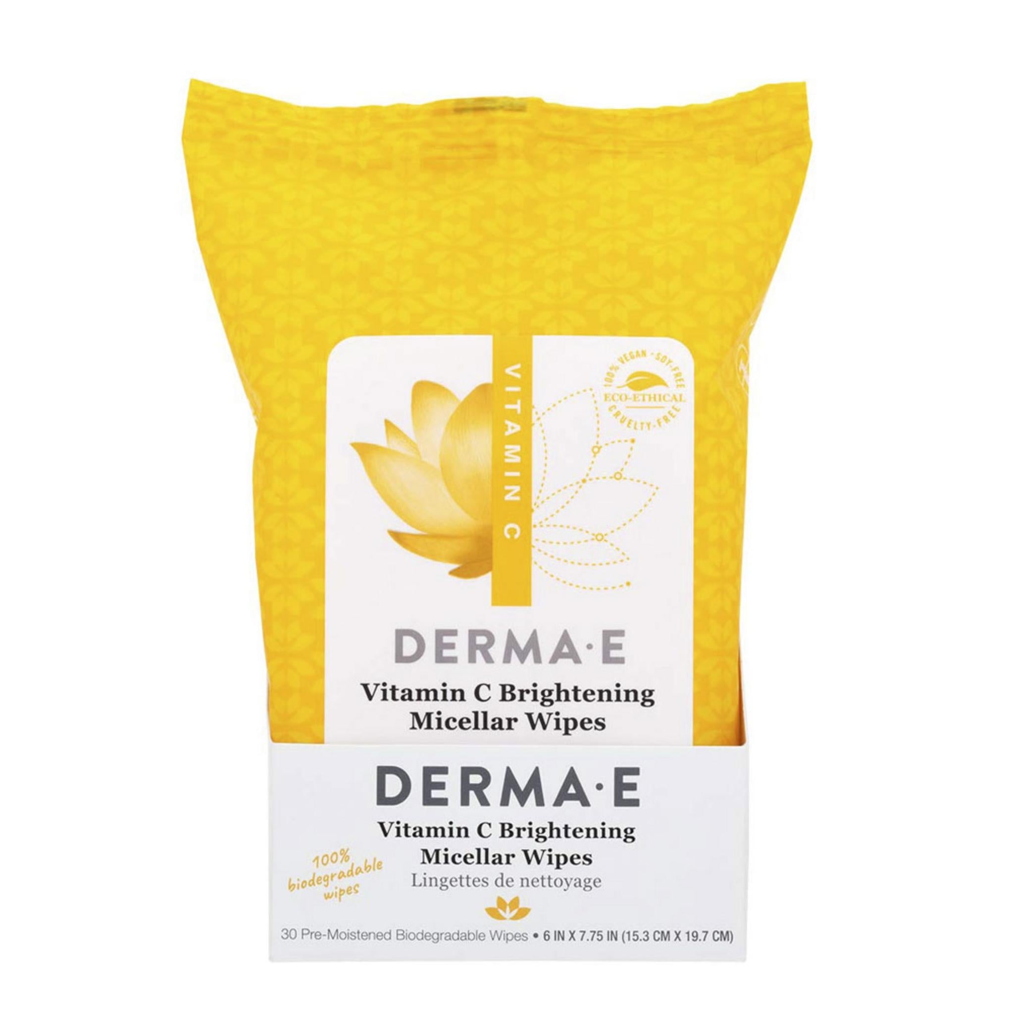 O Lenço Micelar Iluminador My Vitamin C 15,3 x 19,7cm