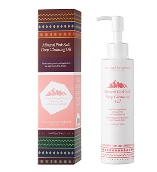 too cool for school Mineral Pink Salt Deep Cleansing Oil