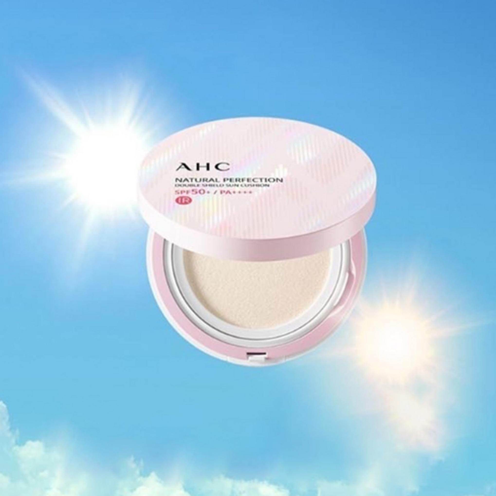 AHC Natural Perfection Double Shield Sun Cushion SPF50+ PA++++