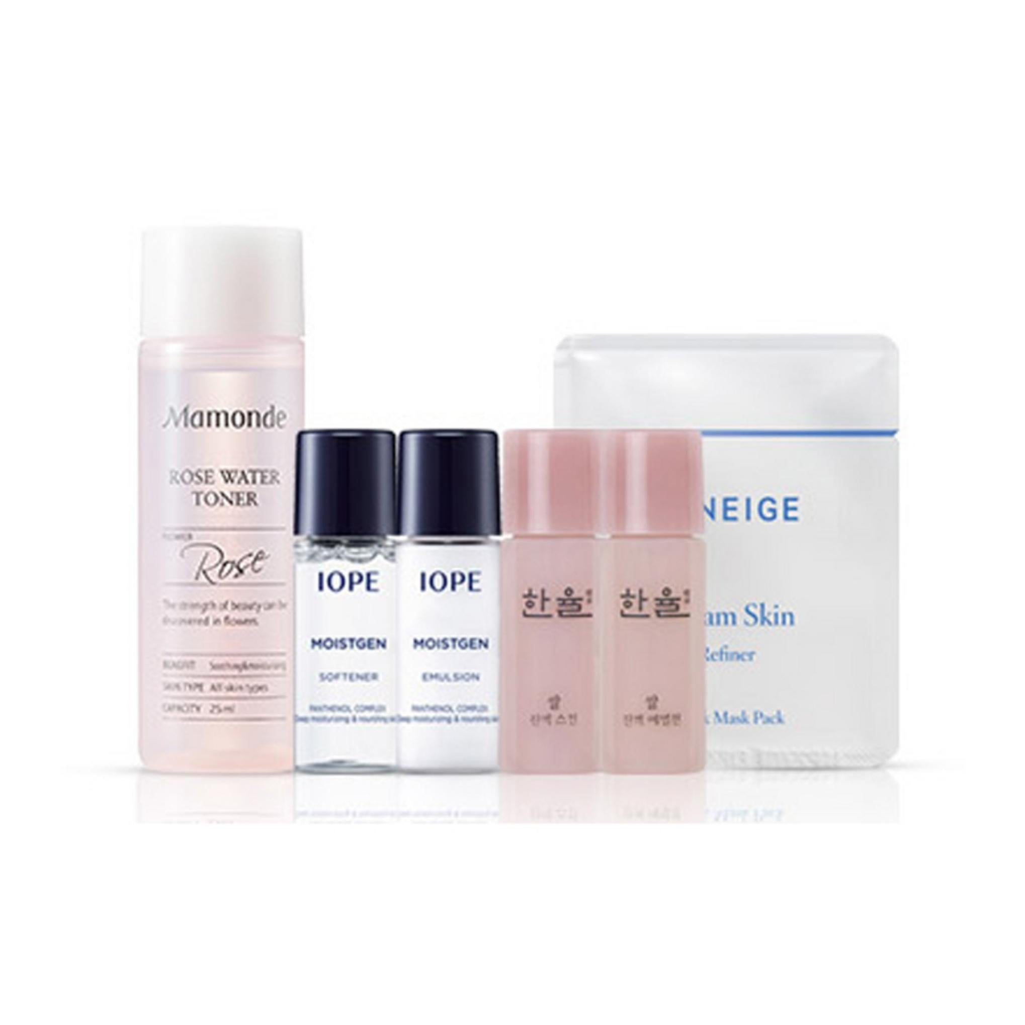 Hanyul Nature-resembling Soap Young Mugwort 100g + Premium Amarahan 6 types of basic cosmetics set