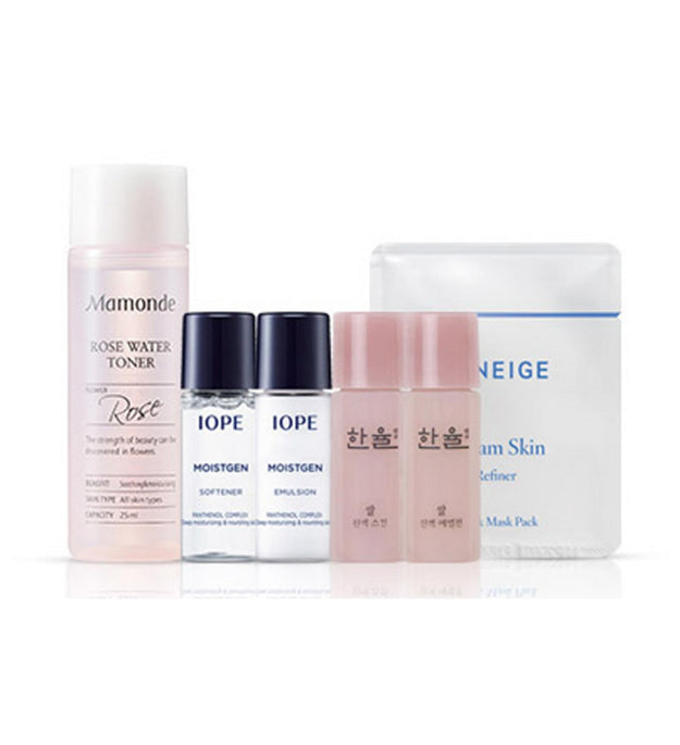 Hanyul Nature-resembling Soap Young Mugwort 100g + Premium Amarahan 6 types of basic cosmetics set