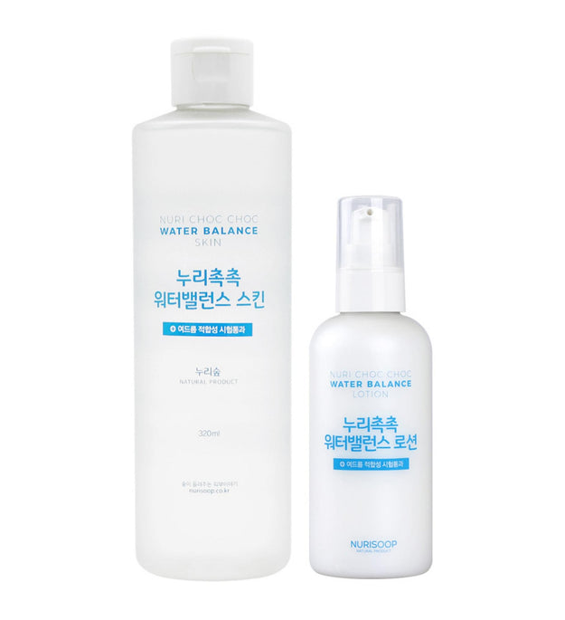 Nurisup Moist Water Balance Skin Large Capacity 320ml + Lotion 160ml Set