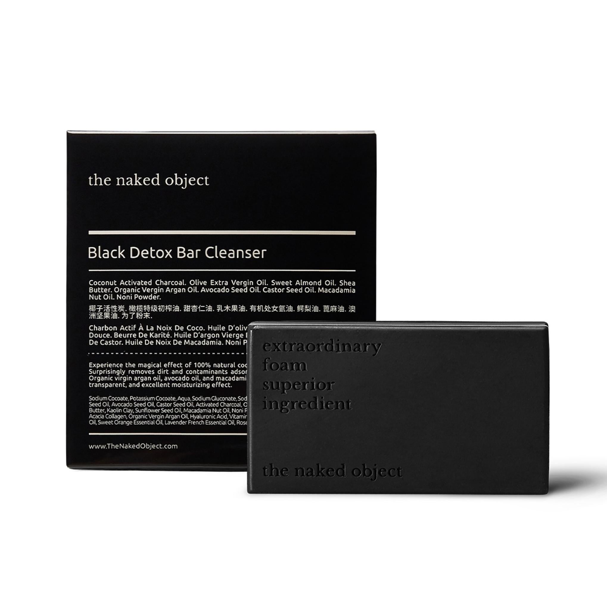 The Naked Object Black Detox очищающее мыло