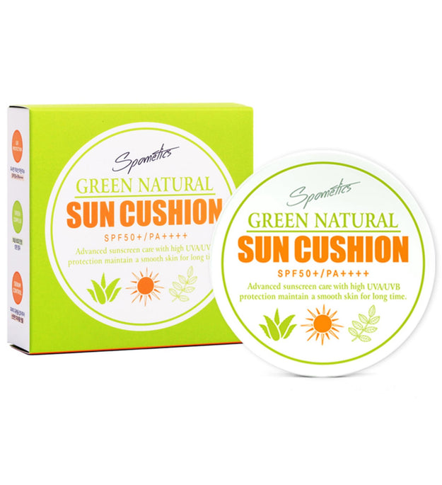 Spometics Green Natural Sun Cushion SPF50+ PA++++