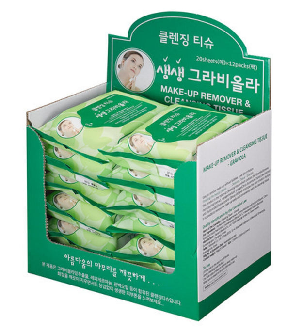 Nanopoly Cleansing Tissue Vivid Graviola