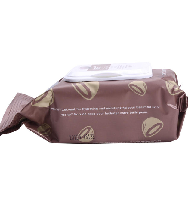 Oui aux lingettes nettoyantes à la noix de coco