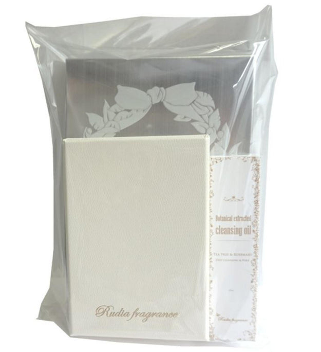[Ludia Fragrance] 3-Stufen-Set Teebaum-Reinigungsöl & Ziegenmilchseife & Weiße-Rosen-Maskenpackung
