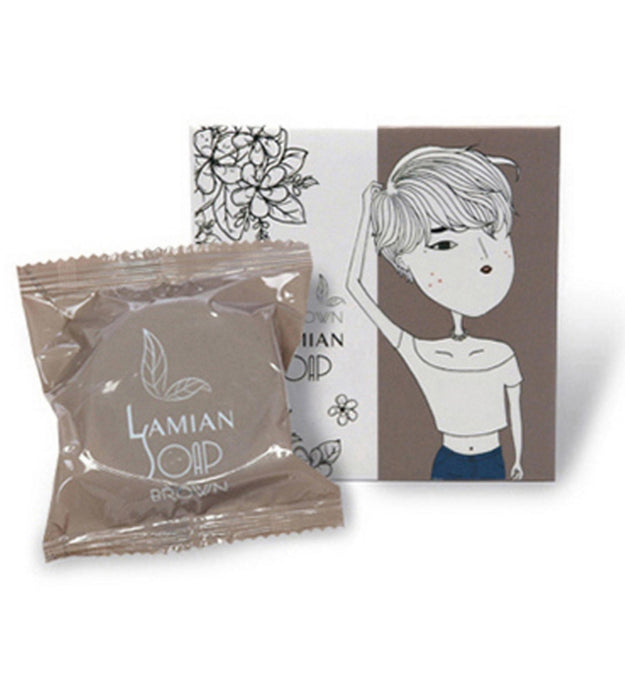 Hancell Lamian Sabonete de Limpeza e Beleza Marrom