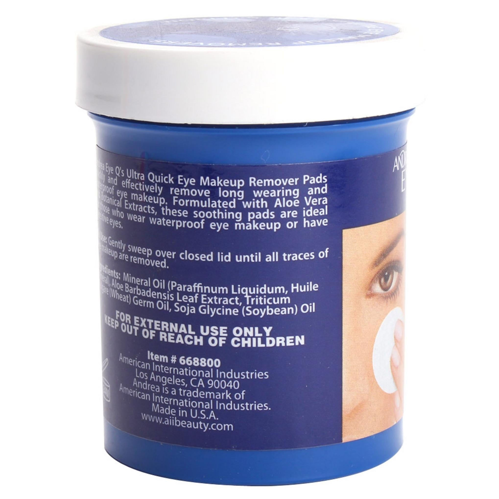 Andrea Eye Q's Makeup Remover Pad Ultra Rápido