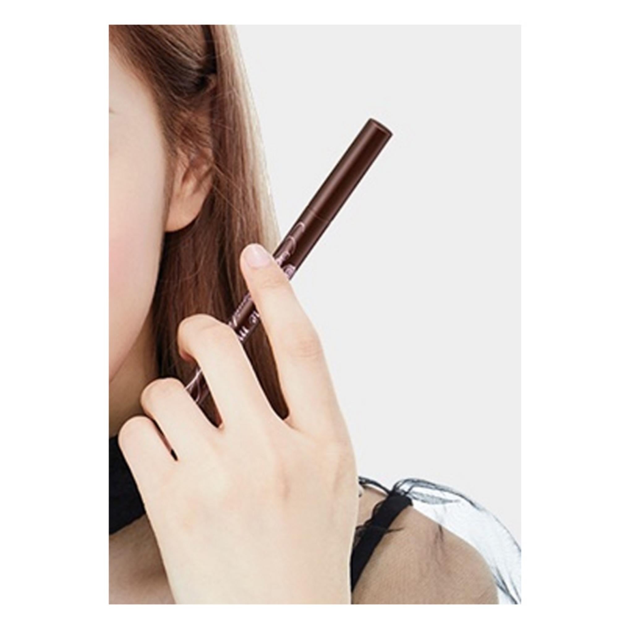 Kiss Me Heroine Make Delineador Líquido Suave Super Fijación 0.4ml 02