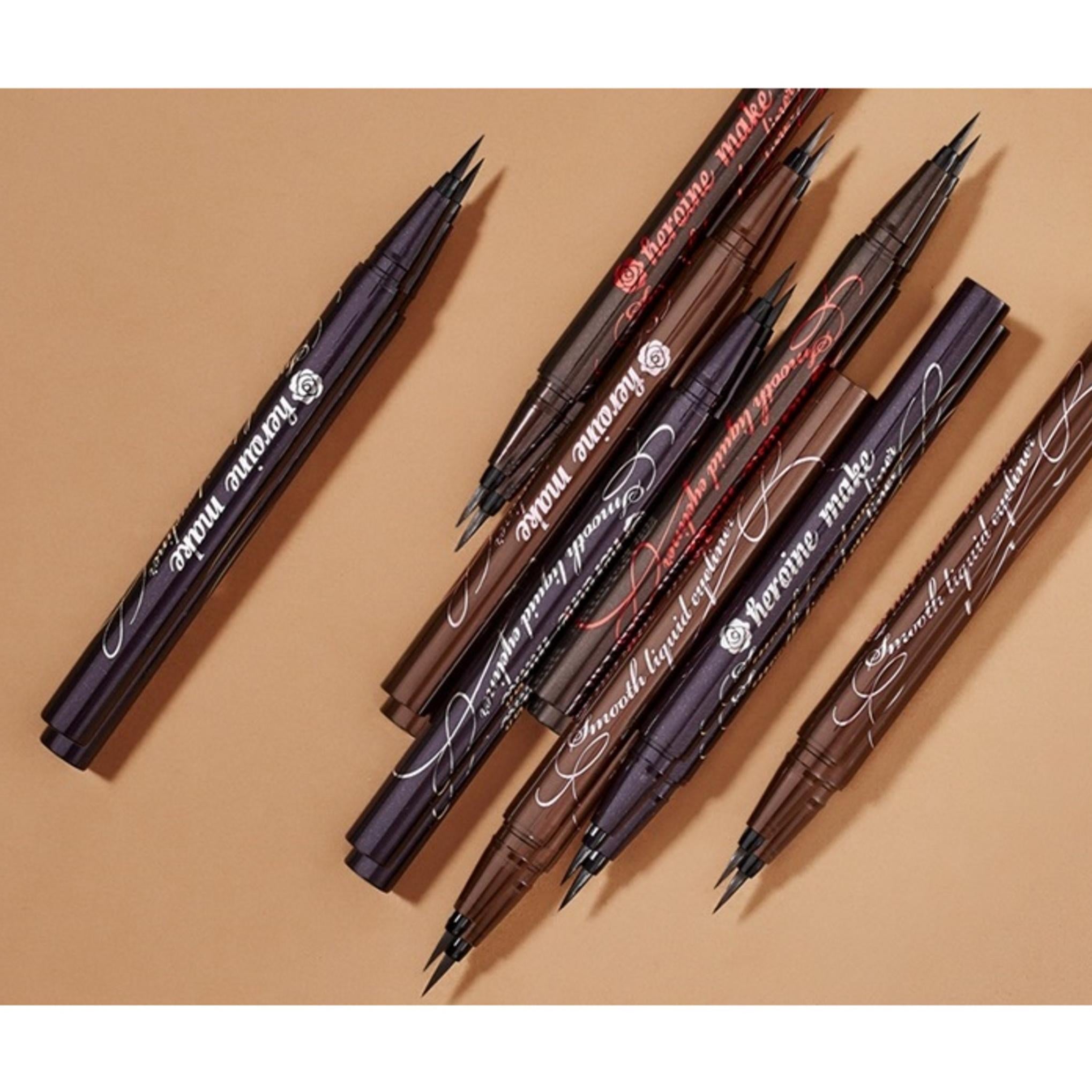 Kiss Me Heroine Make Delineador Líquido Suave Super Fijación 0.4ml 02