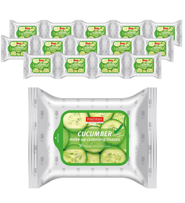 Purederm Cucumber Cleansing Tissue