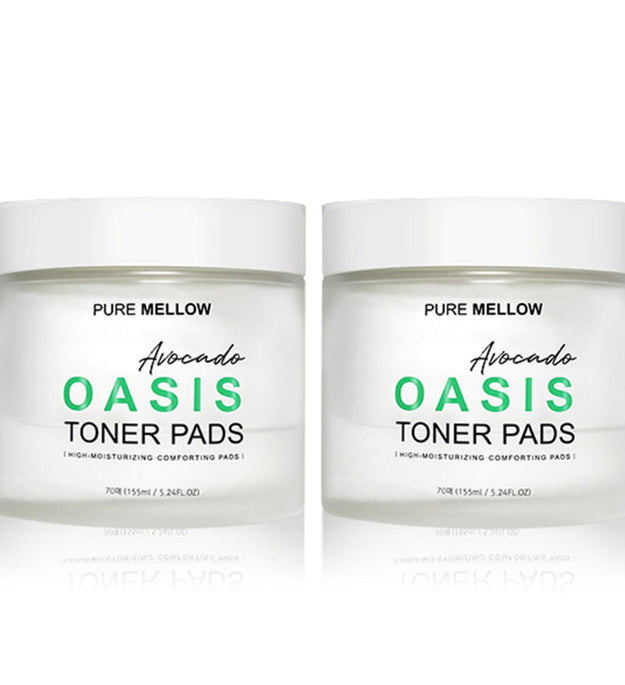 Pure Mellow Avocado Oasis Toner Pad 70 Stk