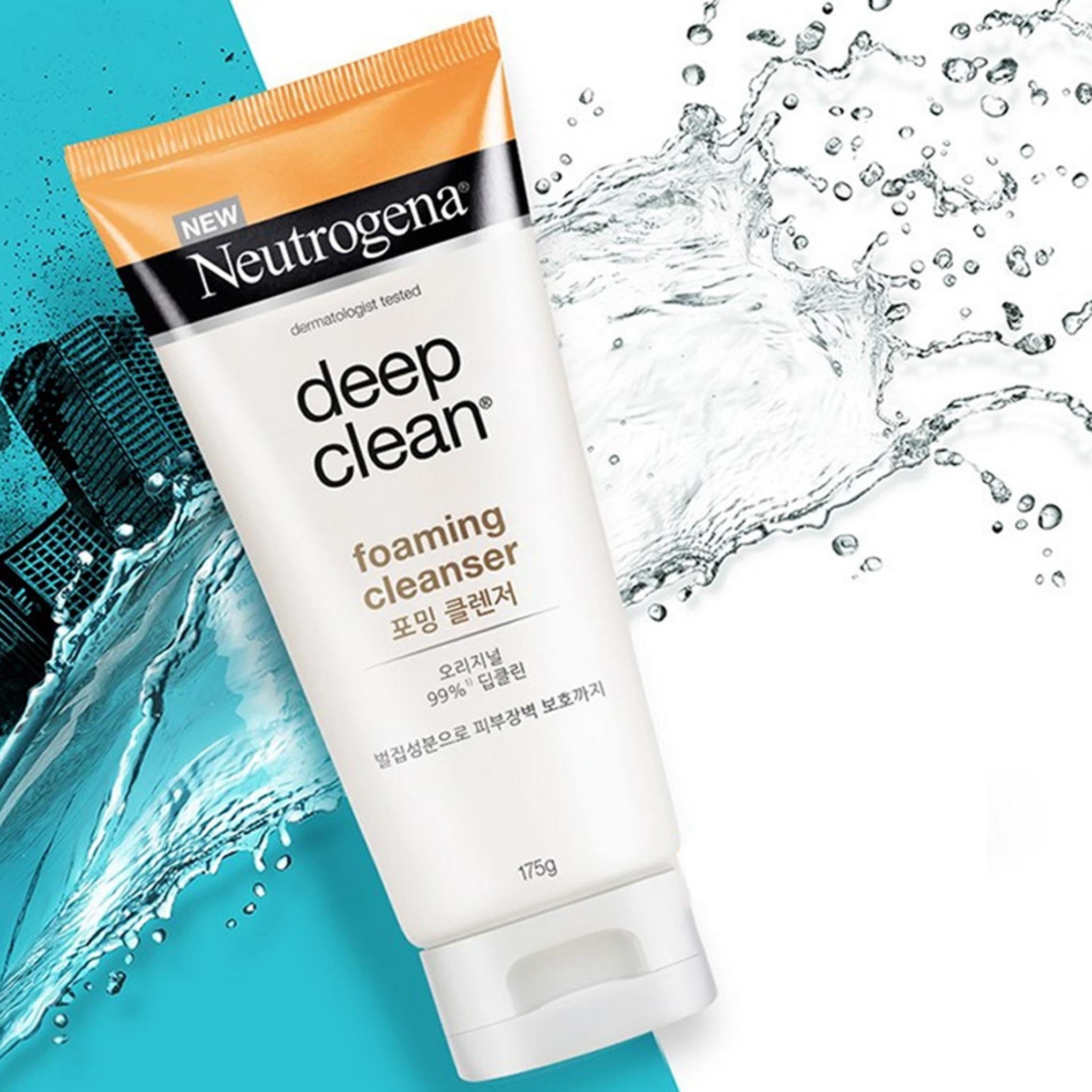 نيوتروجينا منظف رغوي عميق التنظيف 175 جم × 2 قطعة + 50 جم × 2 قطعة