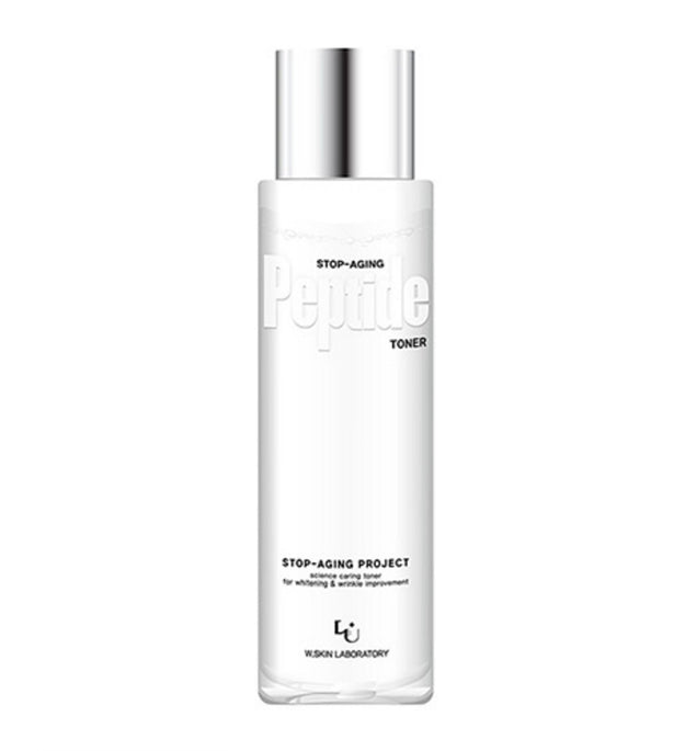 W Skin Lab Stop Aging Peptide Toner
