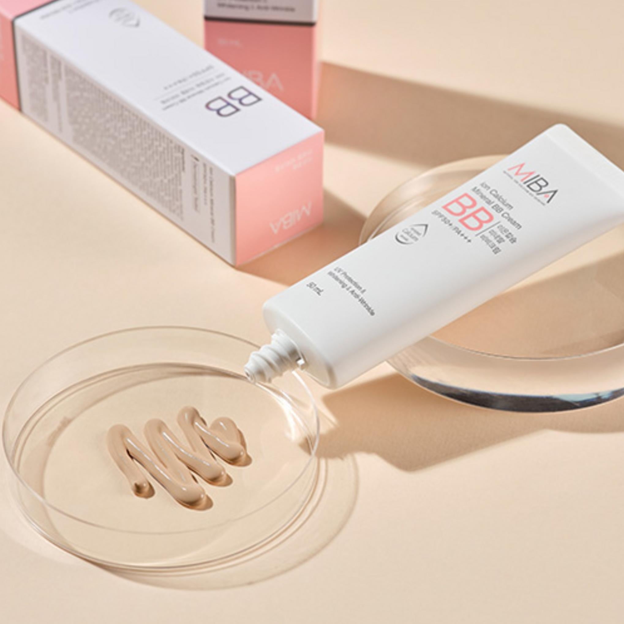 Miba Ion Calcium Mineral BB Cream SPF50+ PA+++ 50мл
