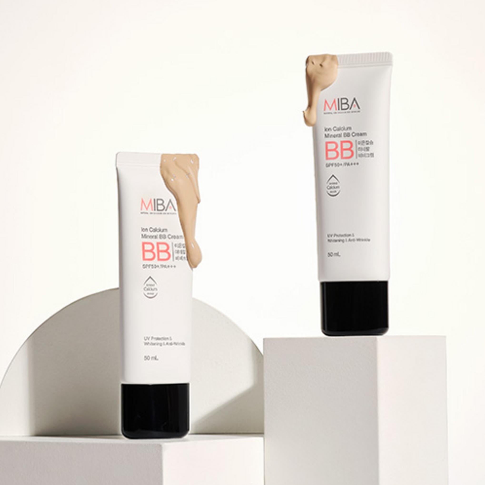 Miba Ion Calcium Mineral BB Cream SPF50+ PA+++ 50мл