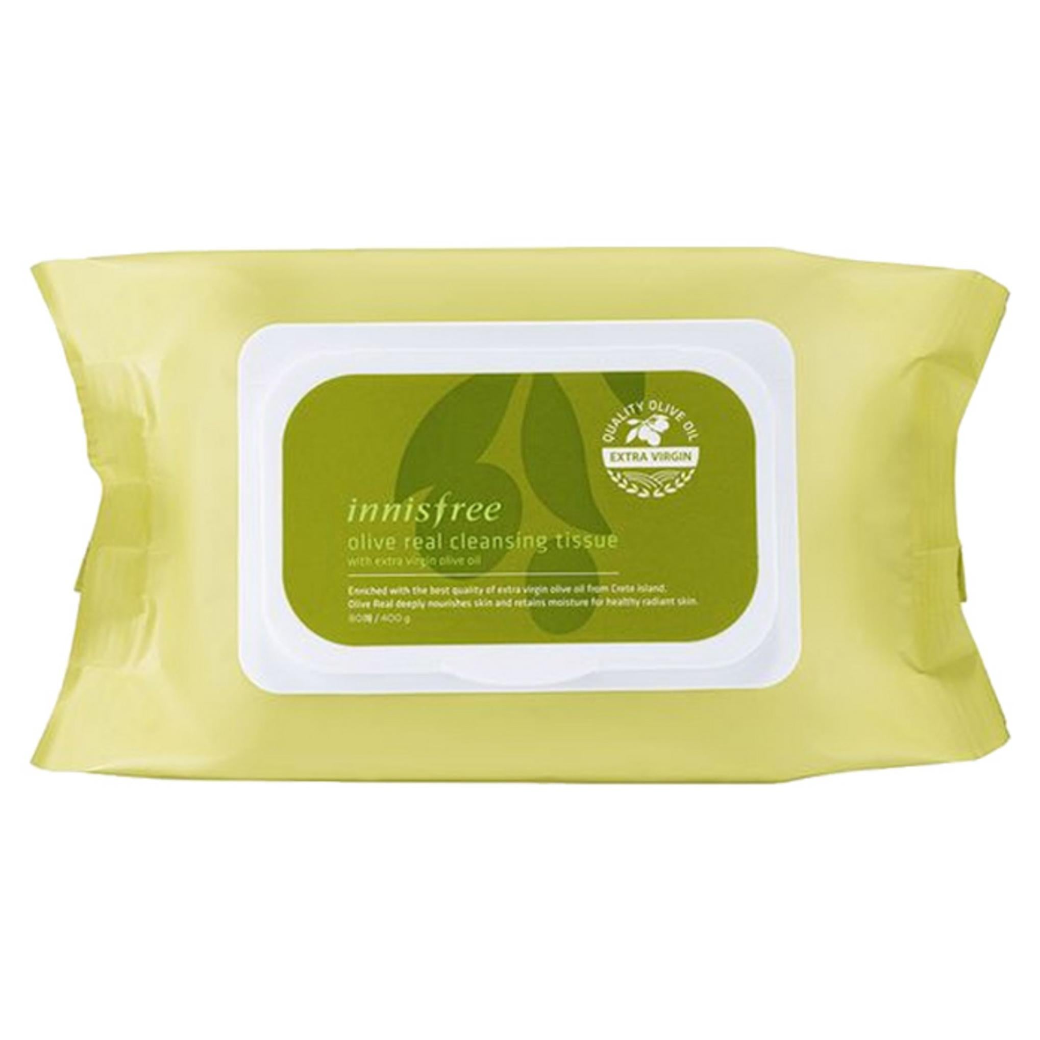 Innisfree Olive Real Cleansing Tissue Large Capacity