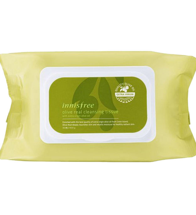 Toallitas limpiadoras Innisfree Olive Real de gran capacidad