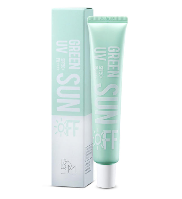 Crème solaire UV verte BOM SPF50+ PA++++