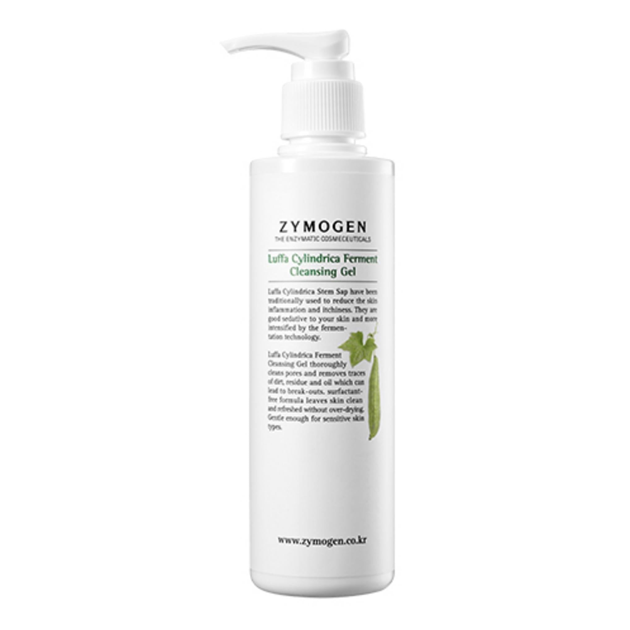 Gel de limpeza fermentado com bucha vegetal Zymogen