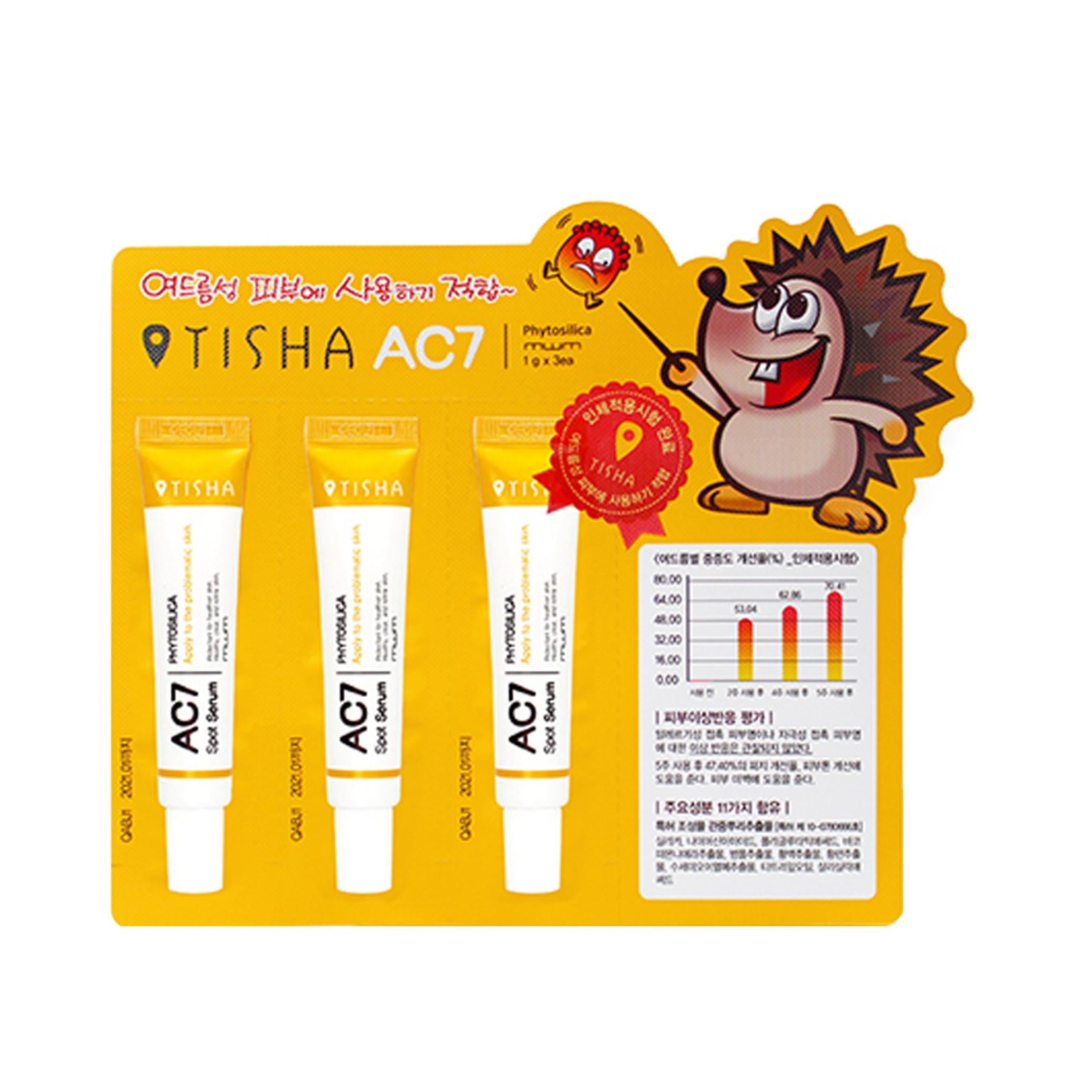 Tisha ac7 soro para manchas em sachê