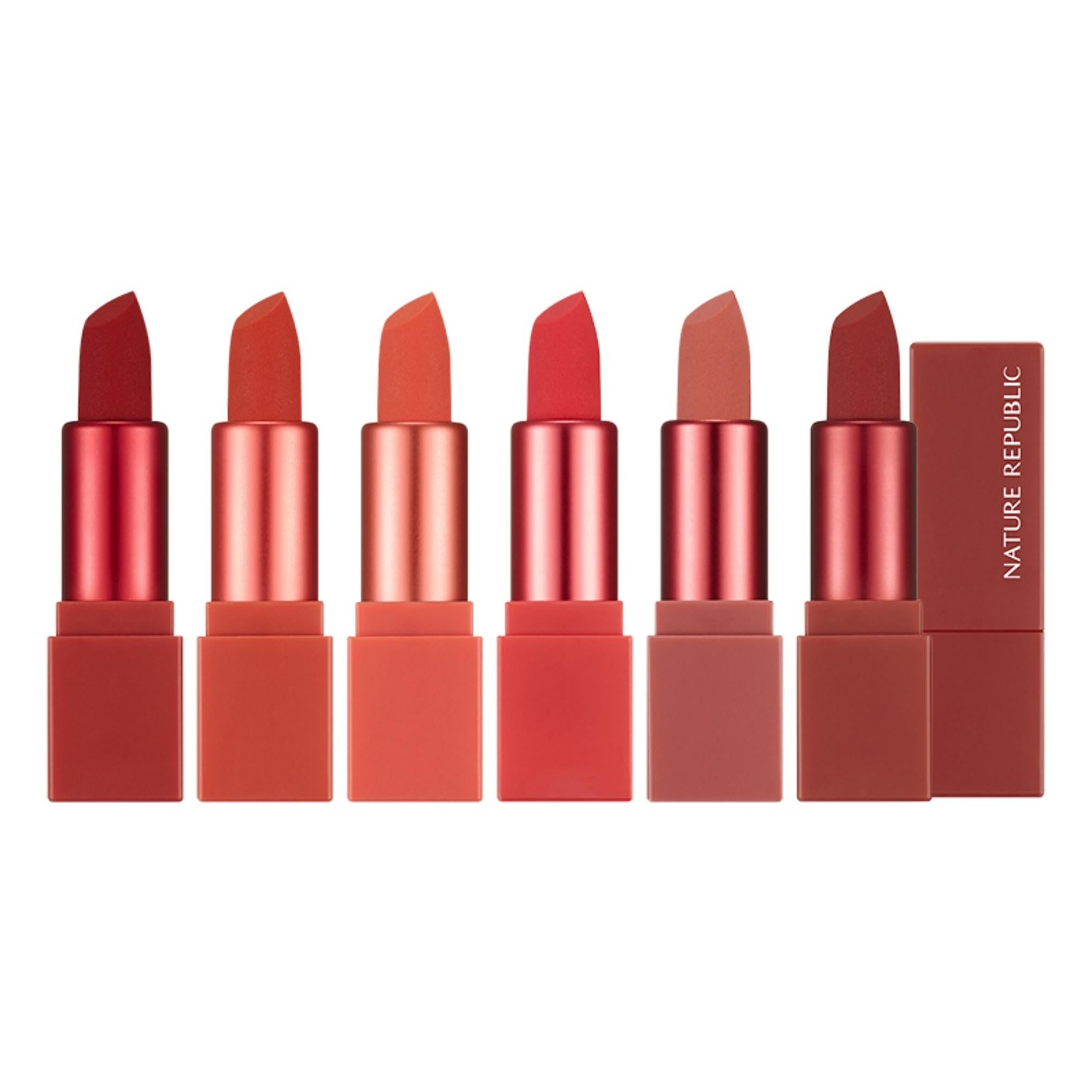 مجموعة أحمر الشفاه كيس ماي ميني من نيتشر ريبابليك إصدار غير لامع