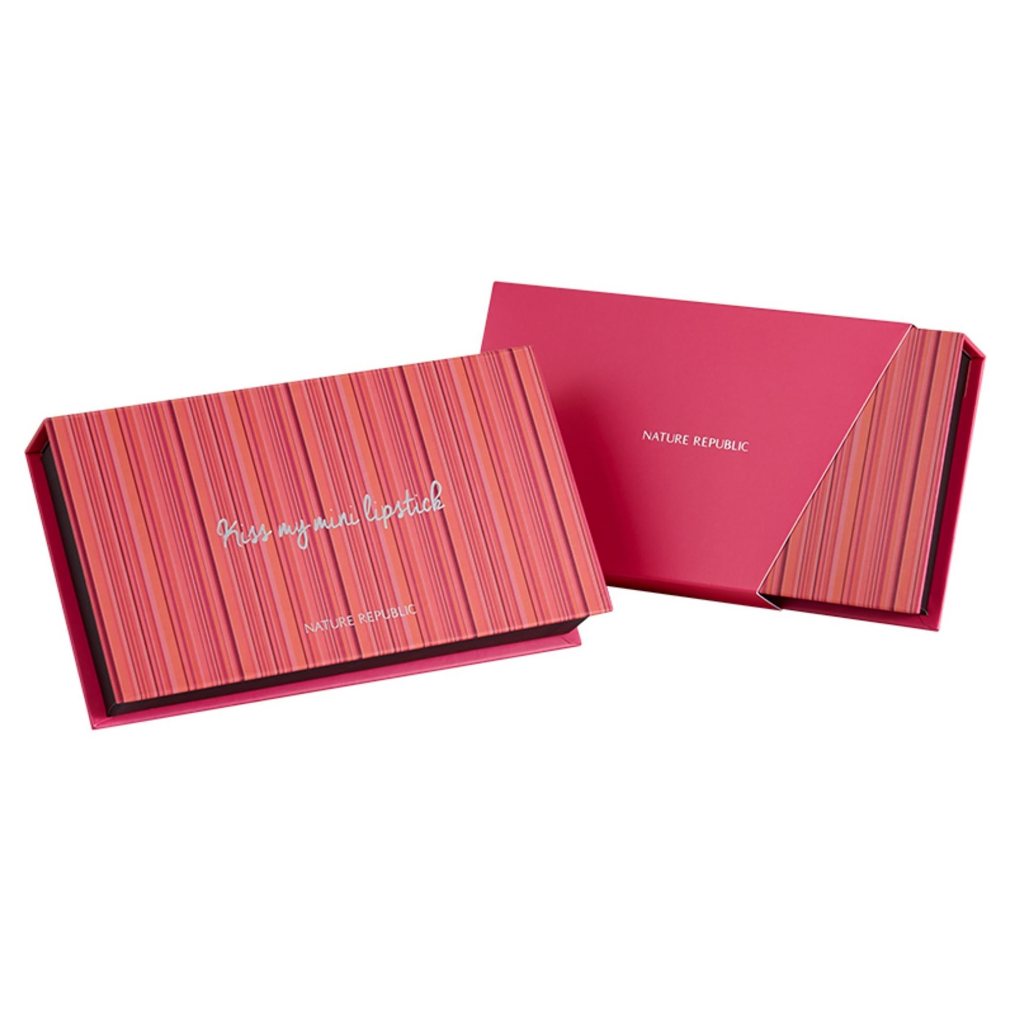 مجموعة أحمر الشفاه كيس ماي ميني من نيتشر ريبابليك إصدار غير لامع