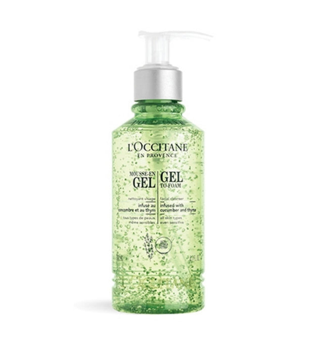 L'Occitane Cleansing Gel to Foam