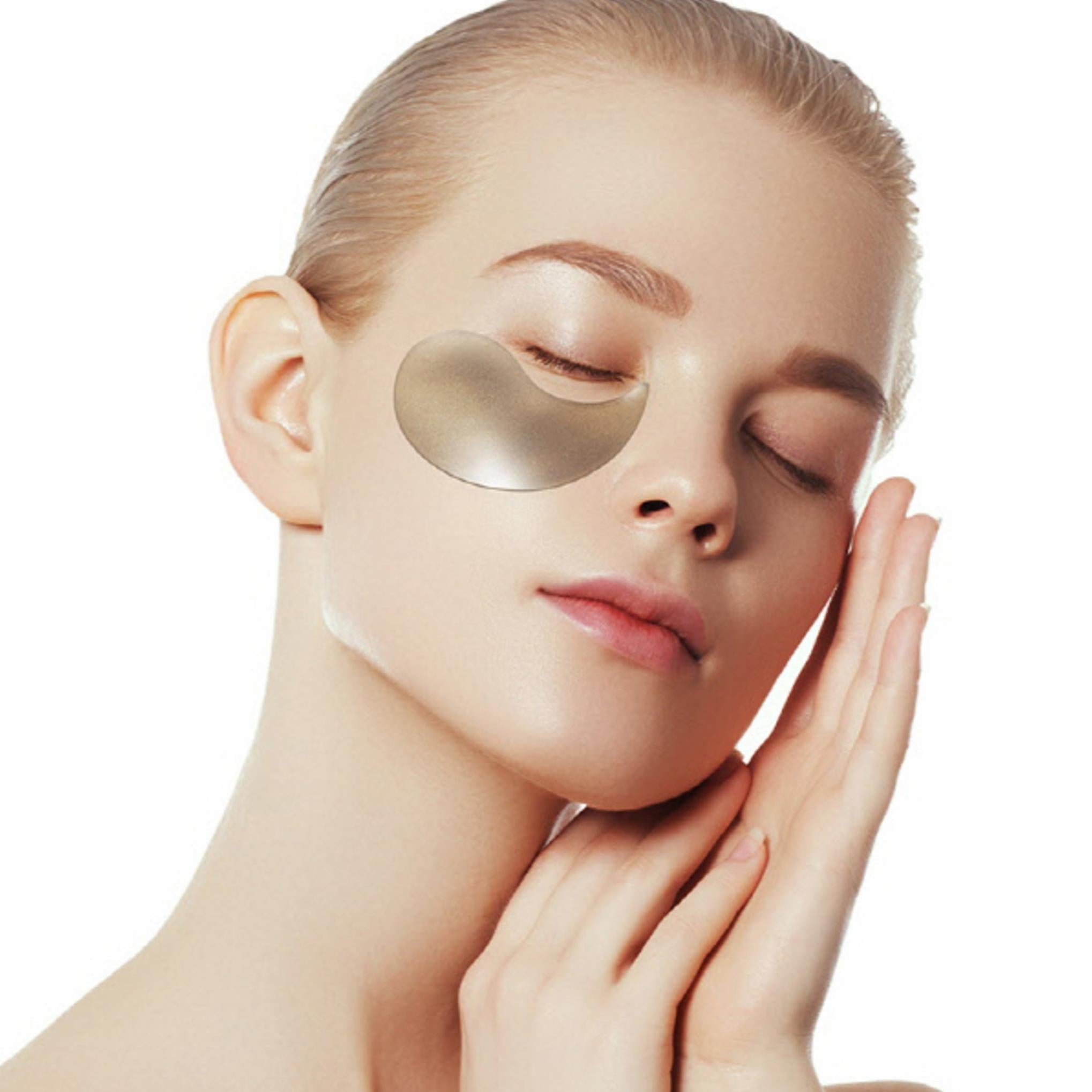 Parche Hidrogel para Ojos Petitfee Perla Negra y Oro