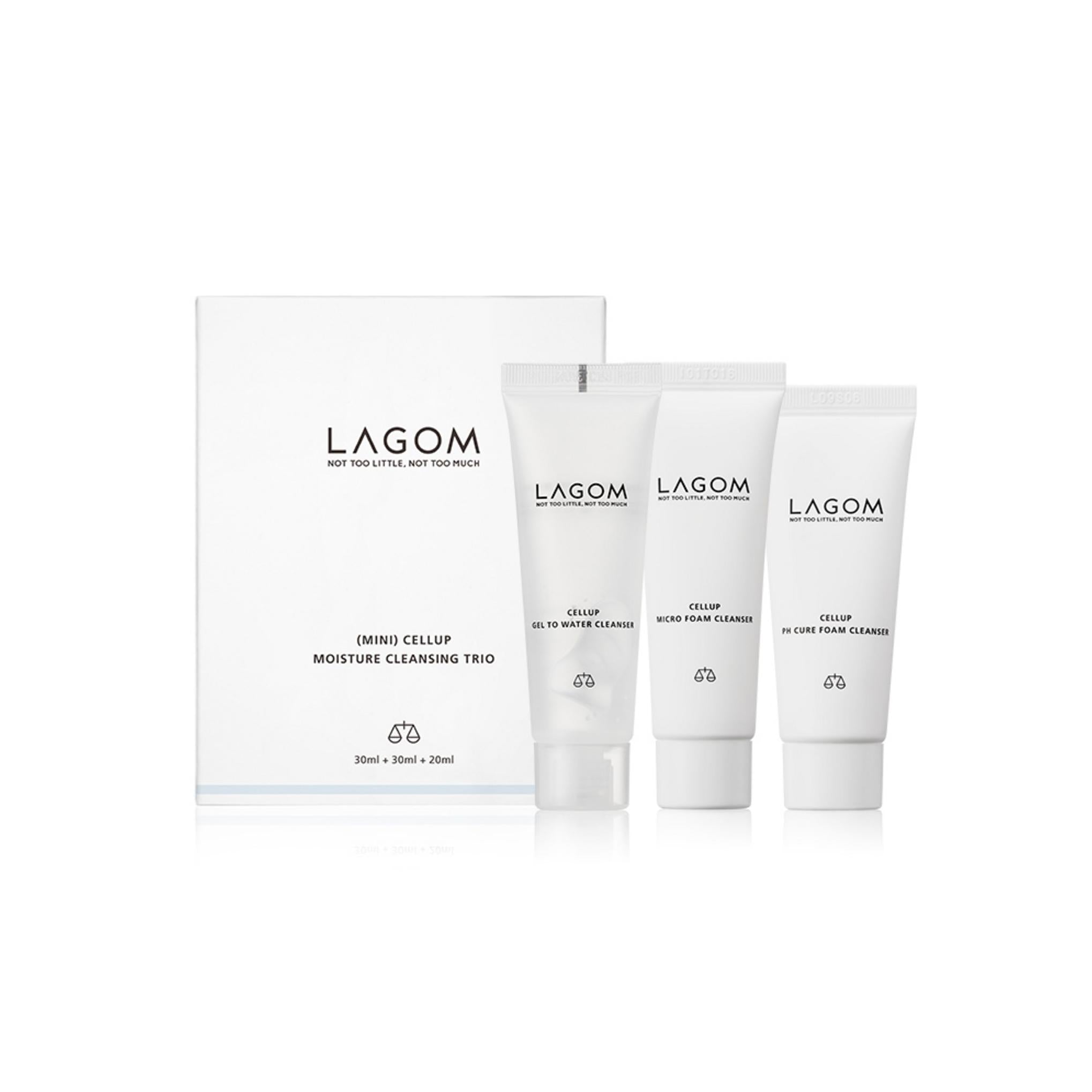 Lagom Mini Feuchtigkeit Reinigungs-Trio Set