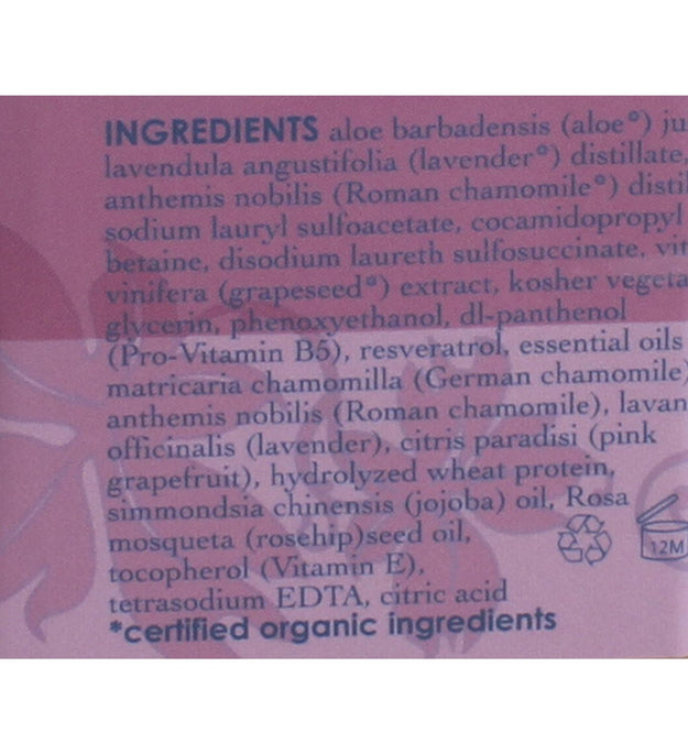 The Grapeseed Company Vino Gel Foaming Cleanser Lavender + Grapefruit