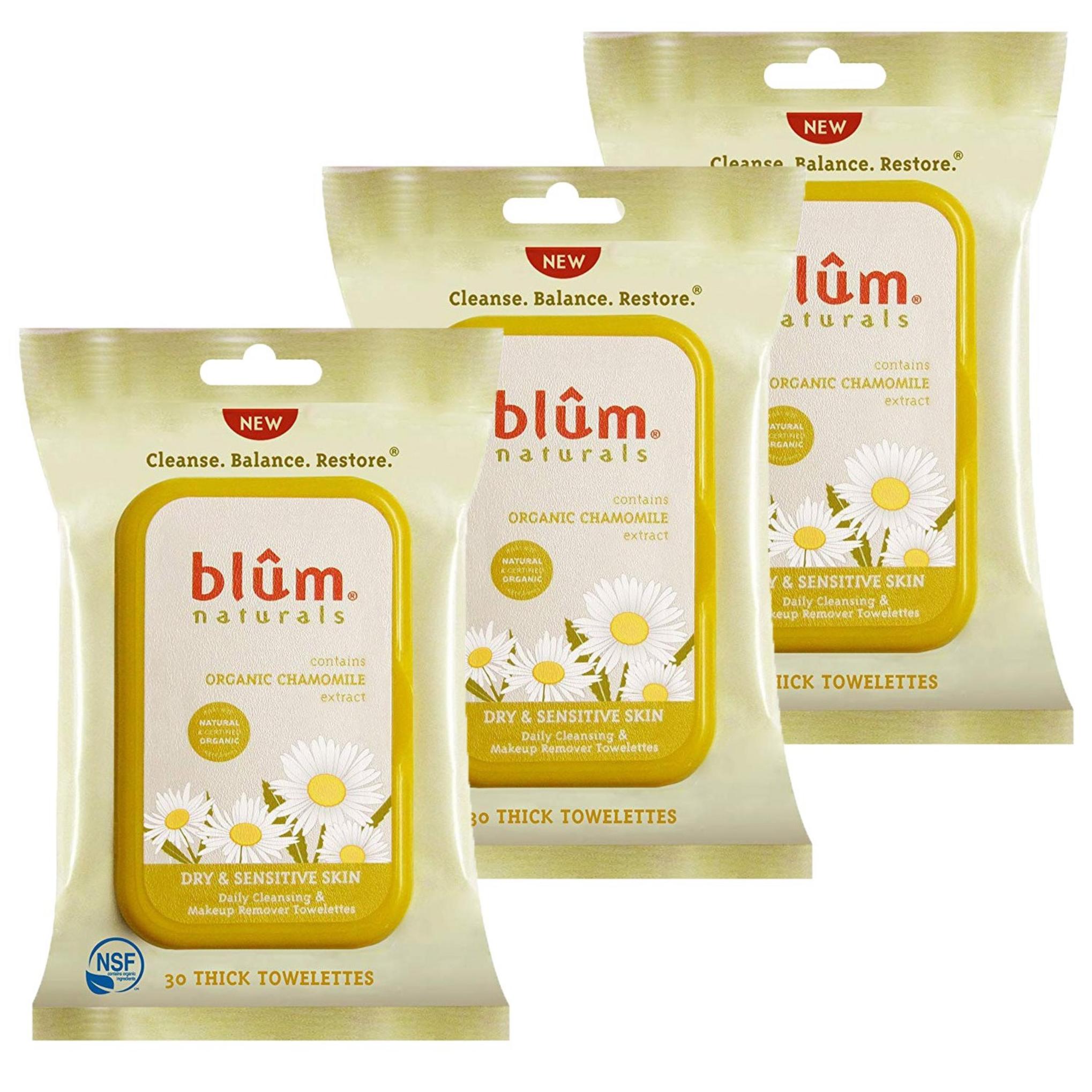 Estratto di camomilla in salvietta detergente e struccante quotidiana Bloom Naturals