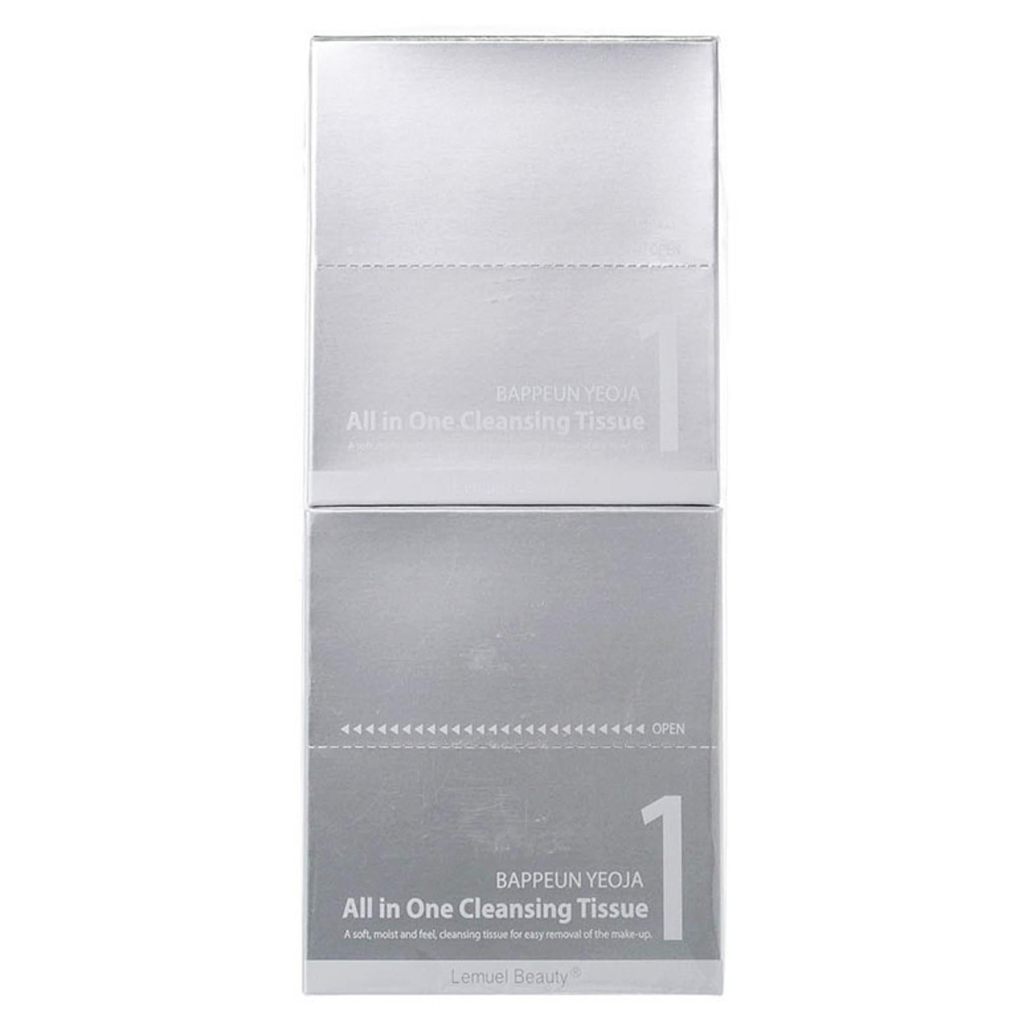 Lemuel Beauty Busy Woman Conjunto de lenços de limpeza completos + creme multifuncional de viagem