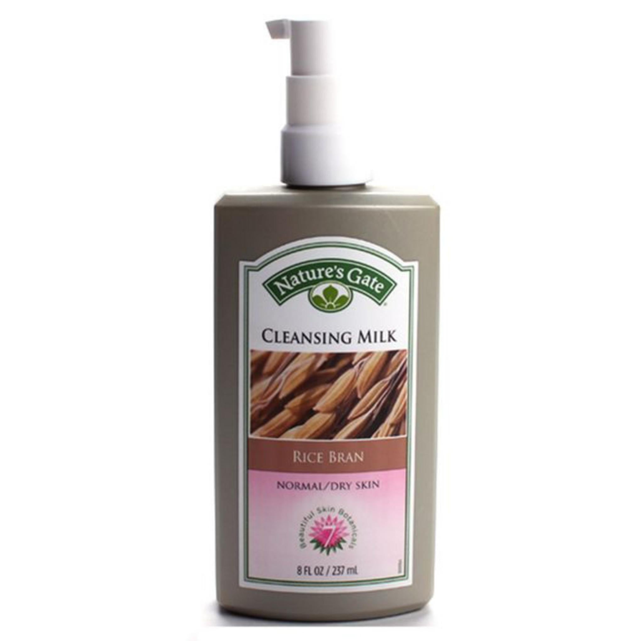 حليب التنظيف المصنوع من نخالة الأرز من ناتشرز جيت