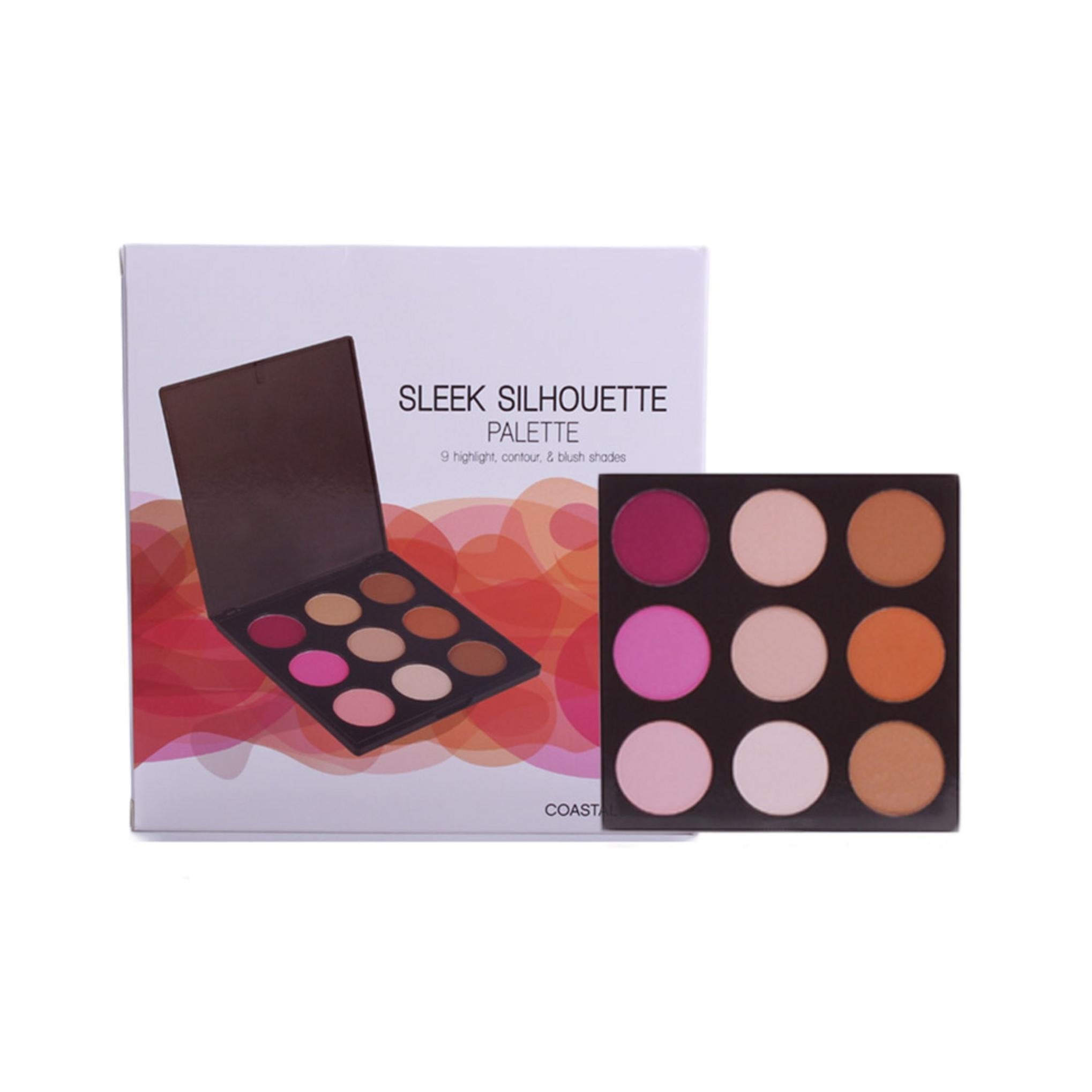 Coastal Cents 9 Highlight Contour & Blush Shade Slick Palette