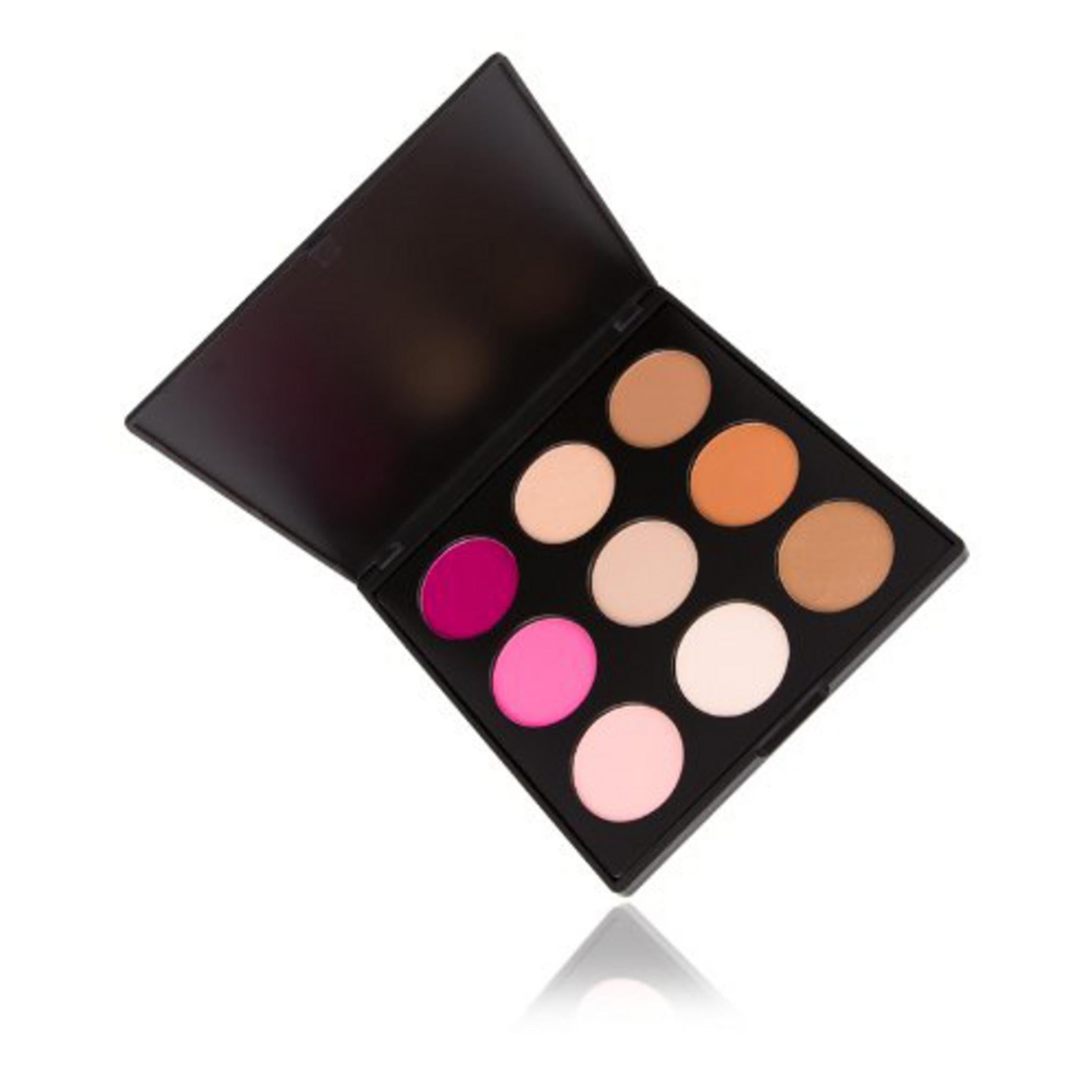 Coastal Cents 9 Highlight Contour & Blush Shade Slick Palette