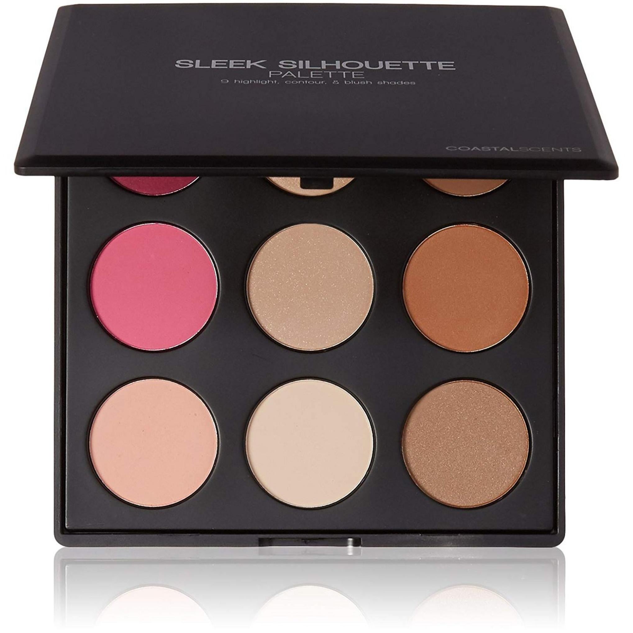 Coastal Cents 9 Highlight Contour & Blush Shade Slick Palette