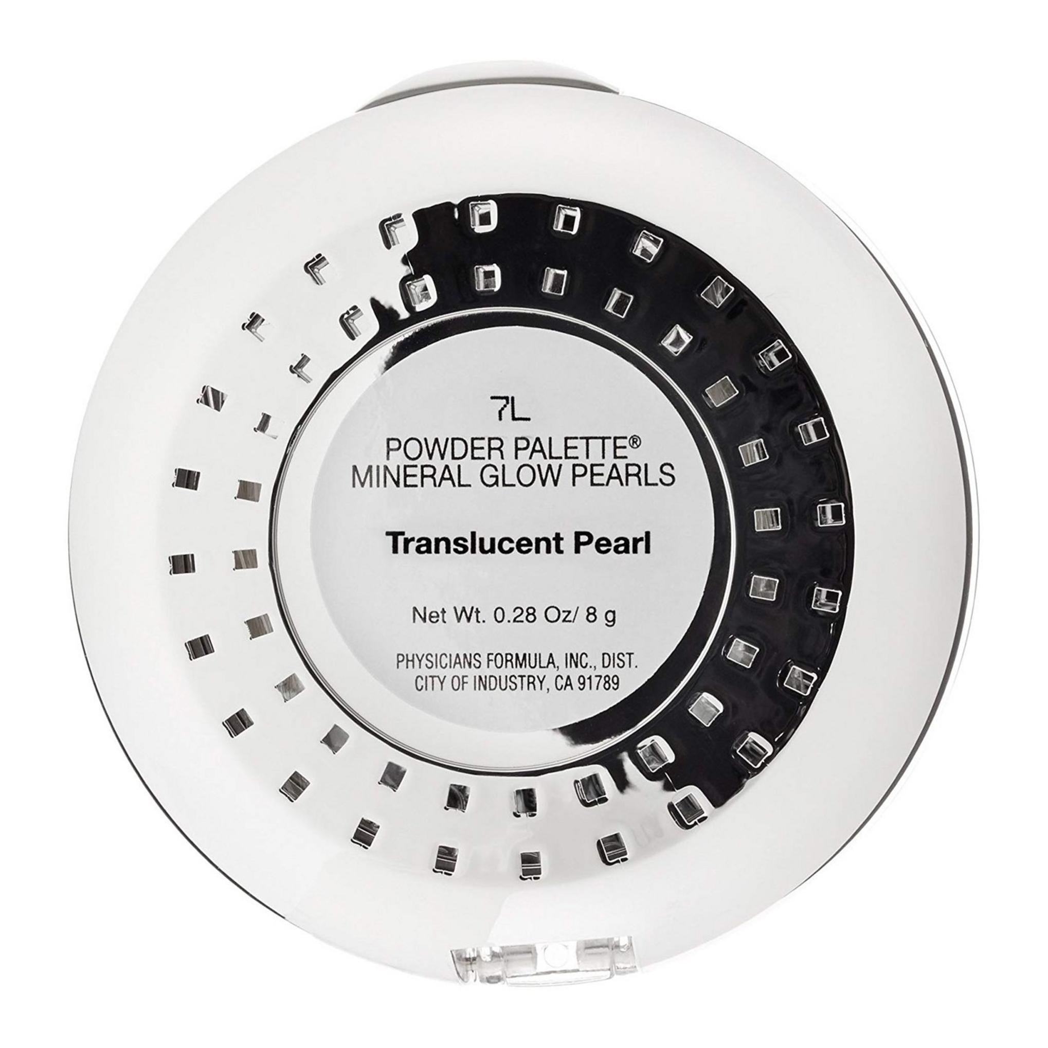 Paleta de Polvo de Fórmulas de Física Mineral Brillo Perla 8g